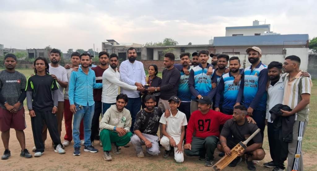 Youth Sports Welfare Board organizes tape ball cricket tournament